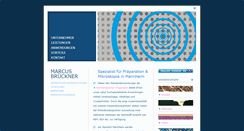 Desktop Screenshot of brueckner-m.de